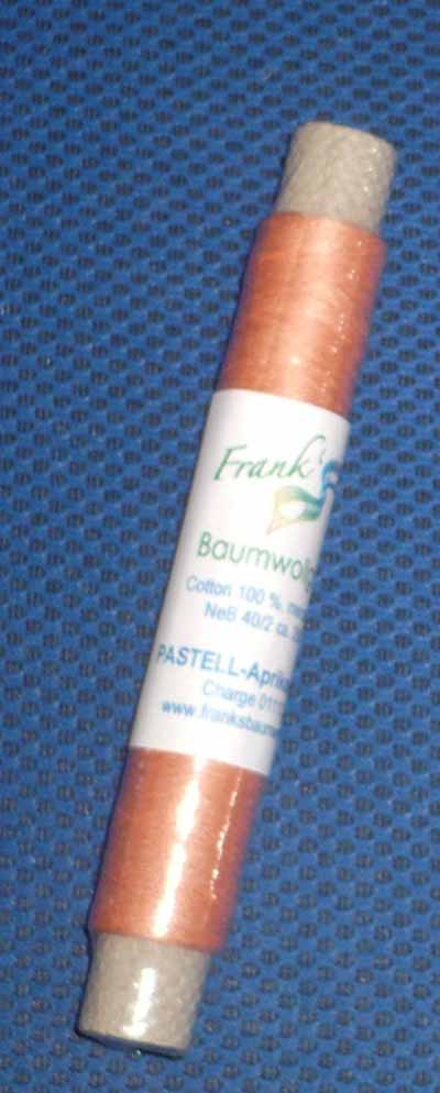 Franks Baumwoll - Garn 40/2 Pastell Aprikose 55